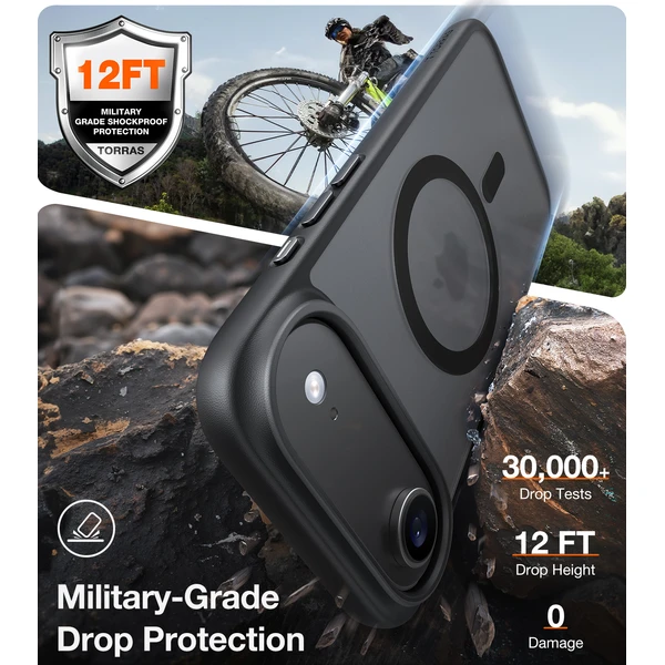 Torras Guardian MagSafe kryt iPhone Air black - Pouzdra - Obrázek 5bd68a5827c54becb37cedf3639960d3