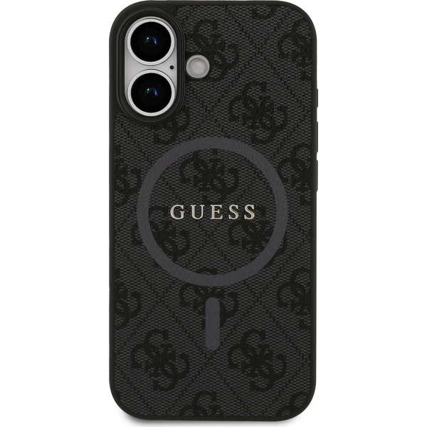 Guess PU Leather 4G Colored Ring MagSafe Zadní Kryt pro iPhone 17 černý - Pouzdra - Obrázek 5be8c3dc30e6411c8a2f2ccaf25abcc6