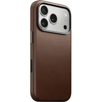 Nomad Traditional Leather Case MagSafe kožený kryt iPhone 17 Pro Brown - Pouzdra