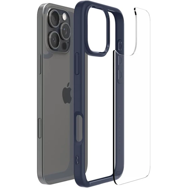 Spigen Ultra Hybrid kryt iPhone 16 Pro navy blue - Pouzdra - Obrázek 5c0bd65e8b514ca3bce64b288c5535bc