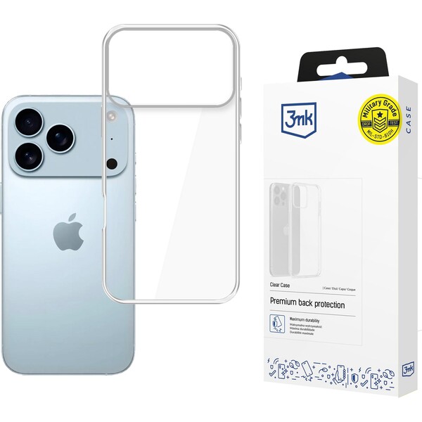 3mk Clear Case kryt Apple iPhone 17 Pro Max
