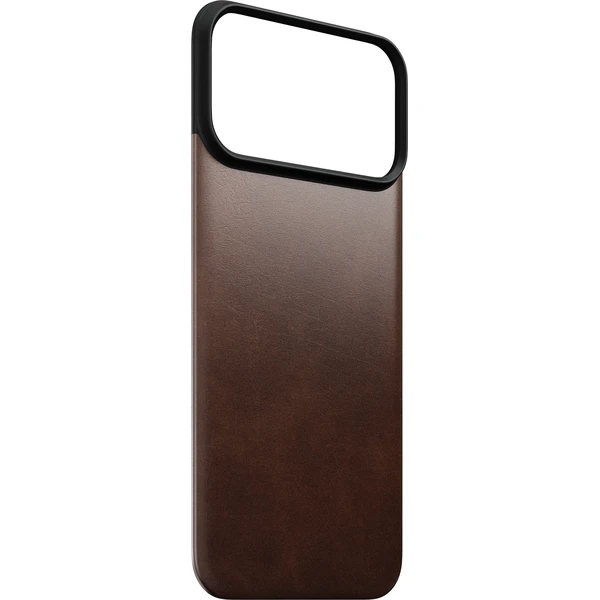 Nomad Magnetic Leather Back (Horween) MagSafe kožený kryt iPhone 17 Pro Max/18 Pro Max Rustic - Pouzdra - Obrázek 5c25803bd55c4dbf937146f0f0275f1d
