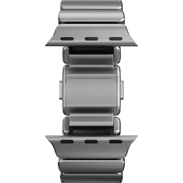 Nomad Stratos Band FKM řemínek Apple Watch 45/46/49mm Natural Titanium/Black - Řemínky - Obrázek 5c2ae1bacb734247b97f4f02069ebb55
