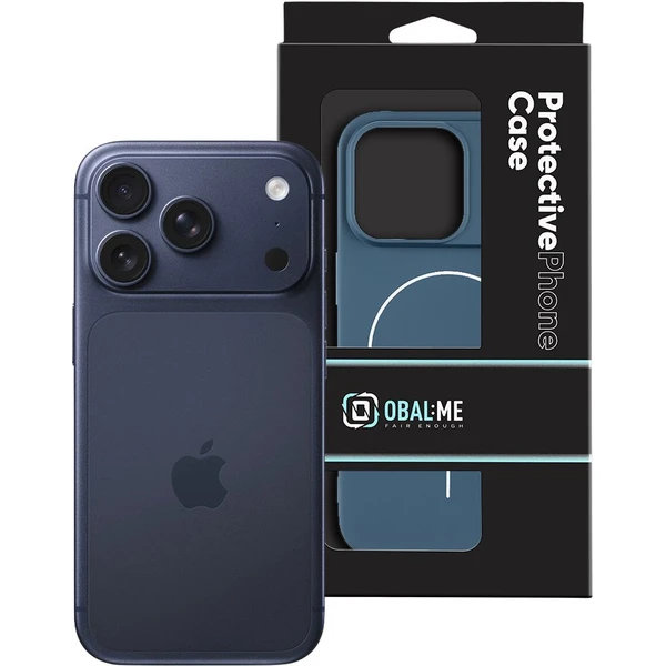 OBAL:ME MagNetix Matte TPU kryt Apple iPhone 17 Pro tmavě modrý - Pouzdra - Obrázek 5c3aff39cf9842768e6accf943a6f4c2