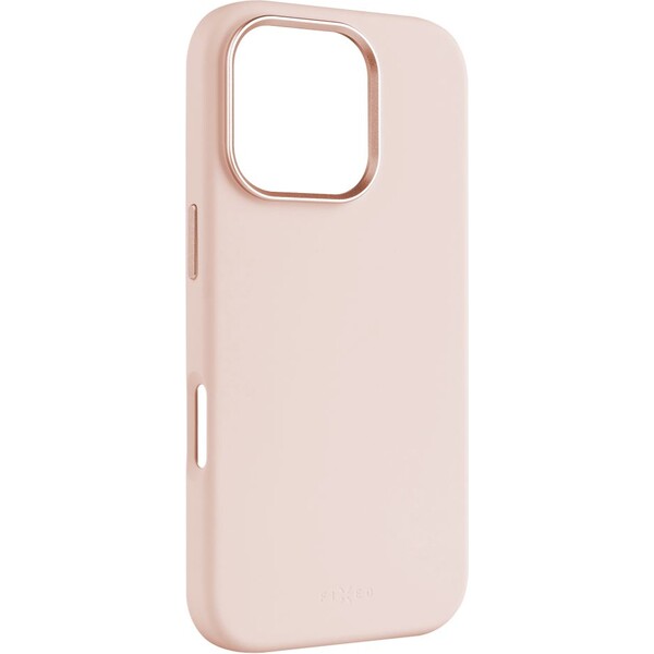 FIXED MagFlow silikonový kryt s MagSafe Apple iPhone 17 Pro růžový
