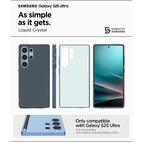 Spigen Liquid Crystal kryt Samsung Galaxy S25 Ultra kouřový - Pouzdra - Obrázek 5c7a162a5b1e40de8c0d4123c54714fc