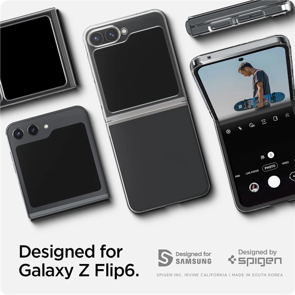 Spigen Air Skin kryt Samsung Galaxy Z Flip6/Z Flip7 FE čirý - Pouzdra - Obrázek 5c87ea12c8864d2aaebfe731aa56e6be