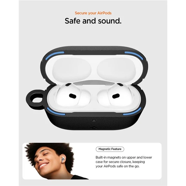 Spigen Vault pouzdro AirPods Pro 3 matně černé - Pouzdra - Obrázek 5cb4129d69d14953b3e270ed0b6354ad