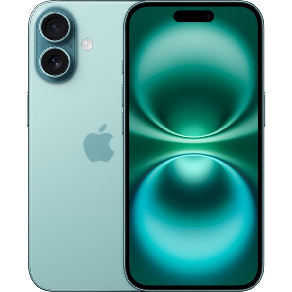 Apple iPhone 16 256GB - modrozelený -