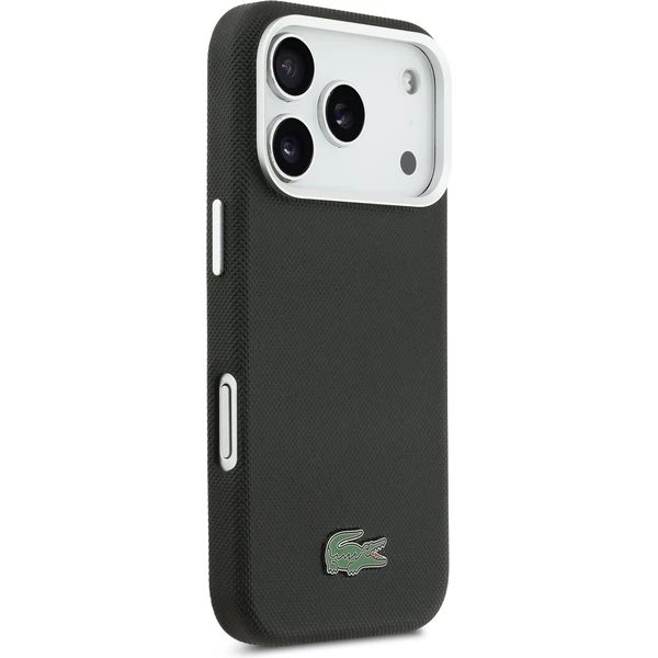 Lacoste Iconic Petit Pique Metal Logo MagSafe kryt iPhone 17 Pro černý - Pouzdra - Obrázek 5cc1188ab4684d8da36e5d4070fce7ac