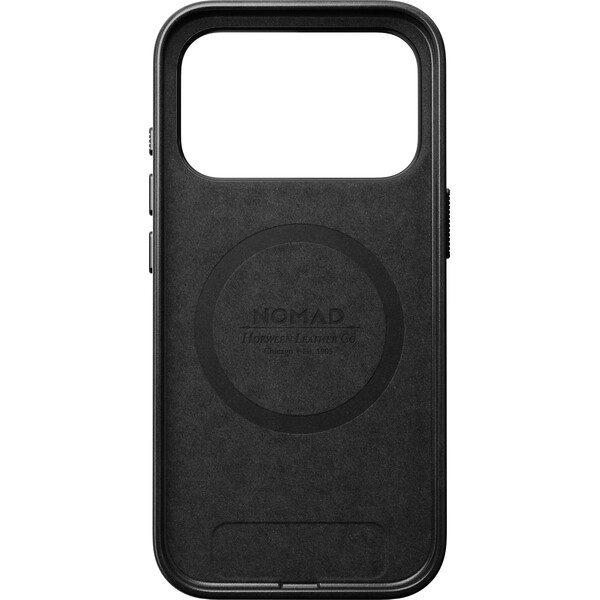 Nomad Traditional Leather (Horween) MagSafe kožený kryt iPhone 17 Pro/18 Pro Black - Pouzdra - Obrázek 5ccf017419e2480683c35a32afe99031