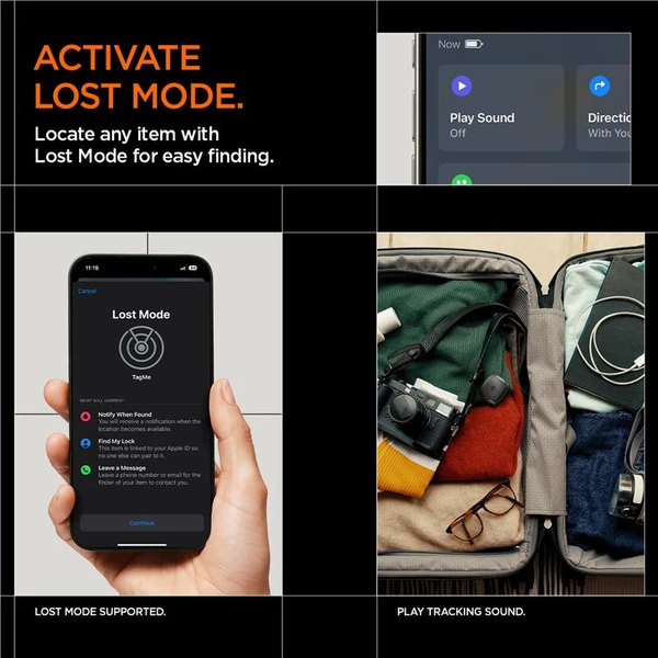 Spigen Bluetooth Tracker TagMe lokátor s Apple Find My černý - Lokátory - Obrázek 5cd9395ac2d447409abbd2214fe6d72f