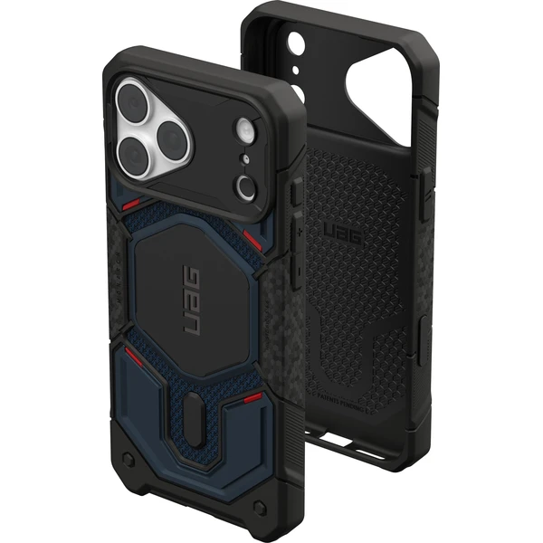 UAG Monarch Pro MagSafe Kevlar kryt iPhone 18 Pro Max/17 Pro Max modrý - Pouzdra - Obrázek 5ceb597e5ee34aafa076a6847d7df27a