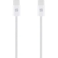 OBAL:ME Super Fast USB-C/USB-C napájecí kabel 60W 1m bílý - Kabely a redukce