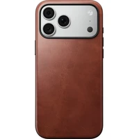 Nomad Modern Leather (Horween) MagSafe kožený kryt iPhone 17 Pro Max/18 Pro Max Olde Dublin - Pouzdra