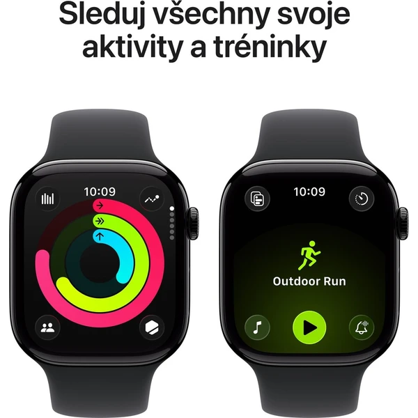 Apple Watch Series 11 (42mm) Klavírně černý hliník s černým sportovním řemínkem S/M (Další) - Chytré hodinky - Obrázek 5d23f0cdb8744e188dd166b8ef81e0a0