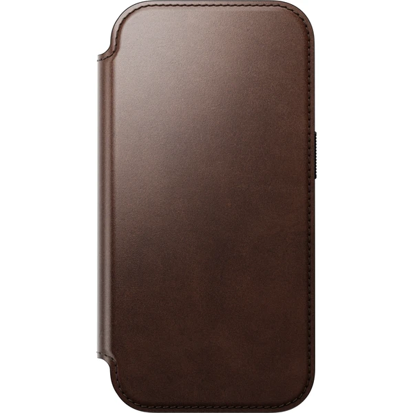 Nomad Modern Leather Folio (Horween) MagSafe kožené pouzdro iPhone 18 Pro Rustic Brown - Pouzdra - Obrázek 5d373c9fb54a4d43970202bb4923820e