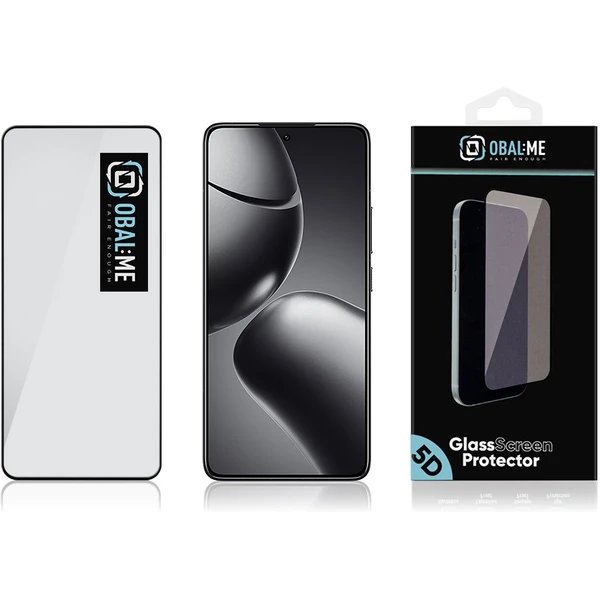 OBAL:ME 5D Tvrzené Sklo pro Xiaomi 14T/14T Pro černé - Ochranné folie a skla - Obrázek 5d3f5b370190449ca351cd14e2ba7c22