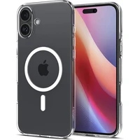 Spigen Crystal Flex MagSafe kryt iPhone 16 crystal clear - Pouzdra