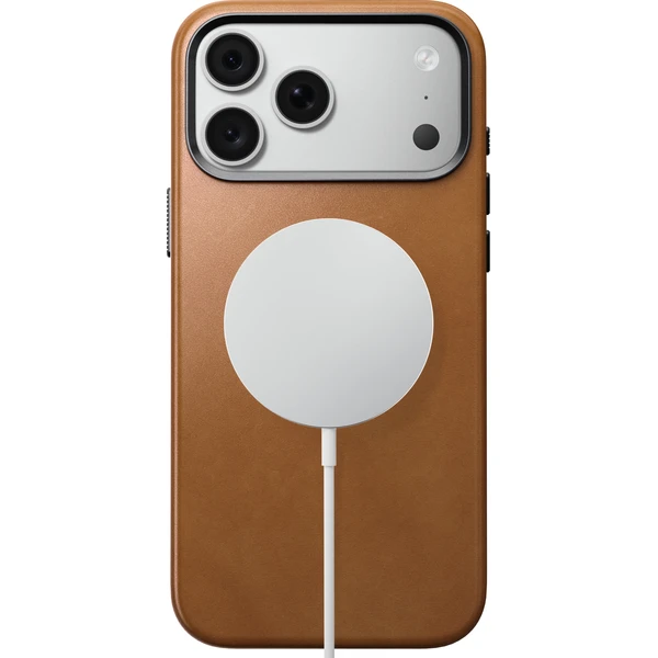 Nomad Traditional Leather MagSafe kožený kryt iPhone 17 Pro Max/18 Pro Max English Tan - Pouzdra - Obrázek 5d4e13c2732e4264a0d8e7bebfce7eda