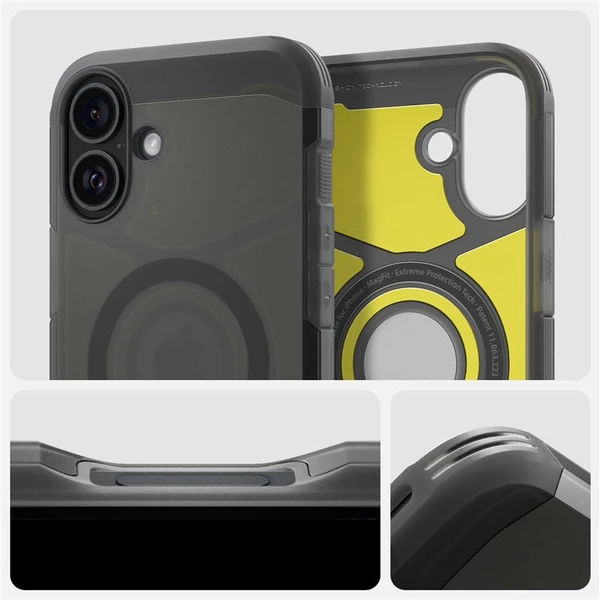 Spigen Tough Armor MagSafe kryt iPhone 16 frost black - Pouzdra - Obrázek 5d72ebc16784444788b5583b8d9560a8