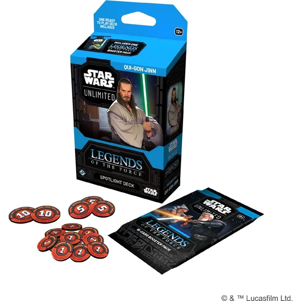Star Wars: Unlimited 05 - Legends of the Force  - Spotlight Deck - Star Wars TCG - Obrázek 5d944fef890b4d2d8222df97f3addd01