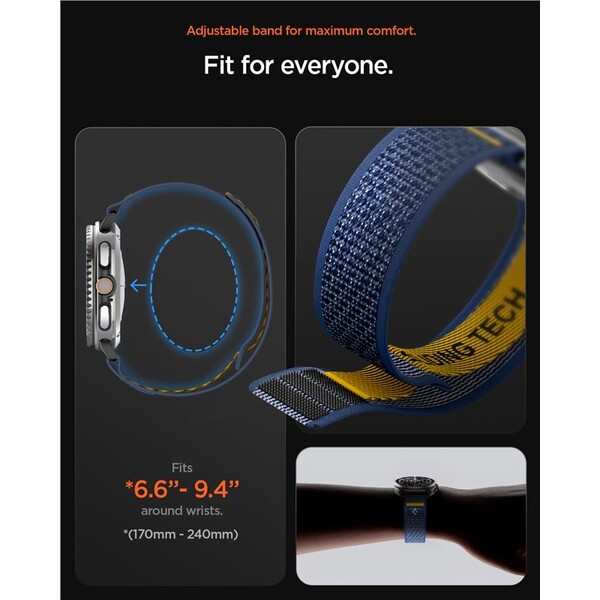 Spigen Athlex Air Active řemínek Galaxy Watch8 Classic/Watch8 (40/44mm) námořně modrý - Řemínky - Obrázek 5d953f8151f94ba08b7bca7ebadc142d