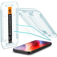 Spigen Glass tR EZ Fit tvrzené sklo iPhone 17 Pro Max/16 Pro Max čiré (2 ks) - Ochranné folie a skla