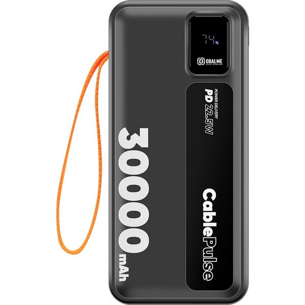 OBAL:ME CablePulse Powerbanka 30000mAh, 22,5W černá - Powerbanky - Obrázek 5db8baf39e054de78befdf55014b7192