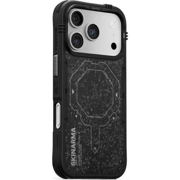 SKINARMA Vektor Mag-Charge MagSafe kryt iPhone 17 Pro Onyx
