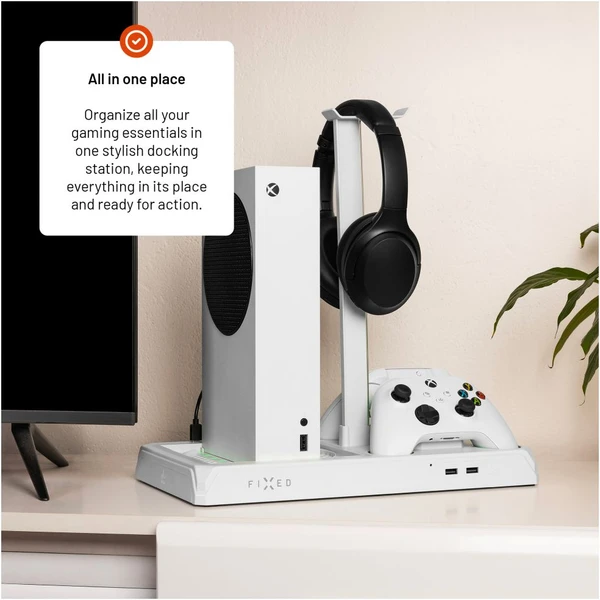 FIXED nabíjecí stanice pro Xbox Series X/S s odvětráváním, bílá - Nabíječky - Obrázek 5dbf83298e5c43d189b598208f4997cd