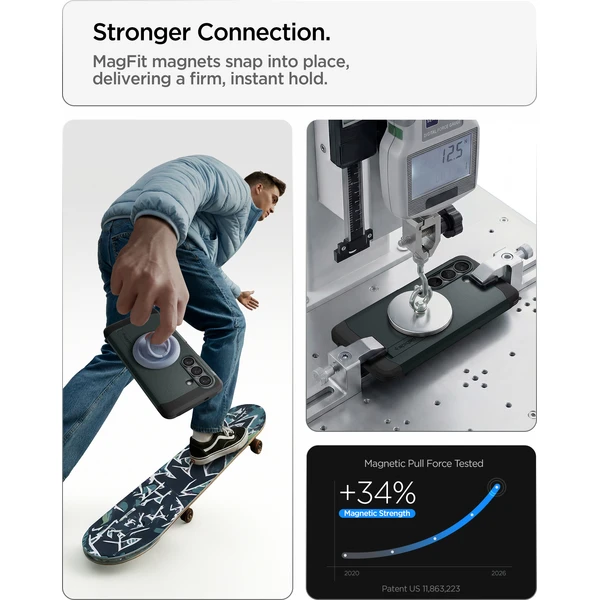 Spigen Tough Armor MagSafe kryt Samsung Galaxy S26+ zelený - Pouzdra - Obrázek 5dc3d687b23f47bc84c44b70785fb666