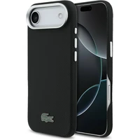 Lacoste Iconic Petit Pique Metal Logo MagSafe kryt iPhone Air černý - Pouzdra