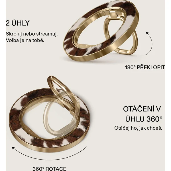 Burga Magnetic Ring držák Celestial zlatý - Držáky - Obrázek 5df3952e850d476b887abf70a79a7125