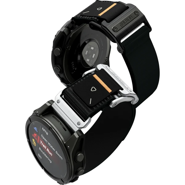 Aulumu C11 Mag-Buckle Slim řemínek Garmin Watch (QuickFit 26mm) Silver Buckle/Black Strap - Řemínky - Obrázek 5e00a186e20c4209814514957404d7da