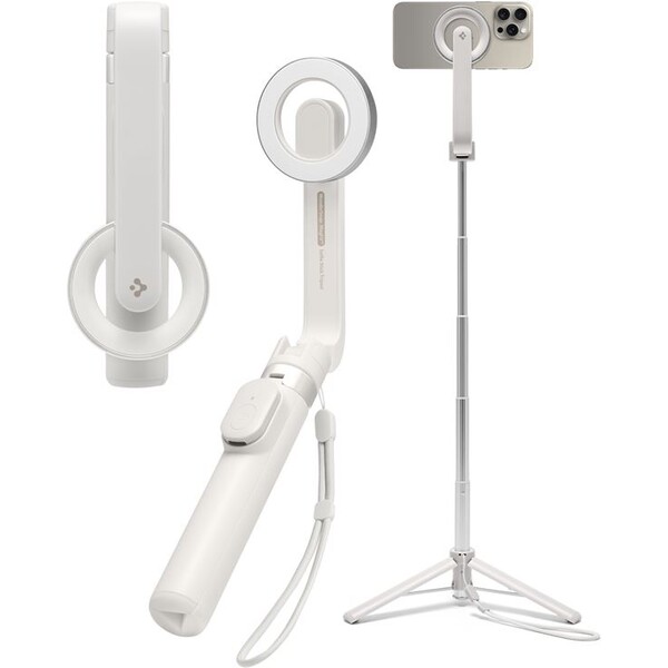 Spigen MagSafe Tripod Selfie Stick béžová