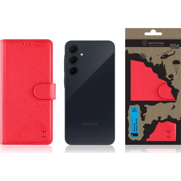 Tactical Field Notes pouzdro Samsung Galaxy A35 5G červené - Pouzdra - Obrázek 5e728bb9364946859af38074a3fb6989