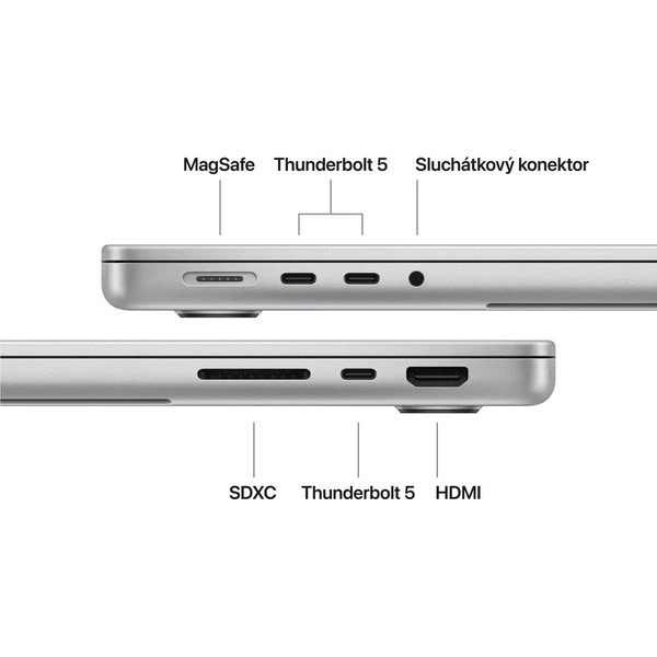 Apple MacBook Pro 14" / M5 Pro (15CPU/16GPU) / 24GB / 2TB (2026) - Notebooky - Obrázek 5e9288c7f5f141f48d1890f0923ffcfe