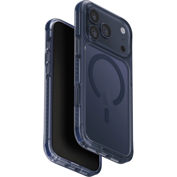 UNIQ Combat MagClick MagSafe kryt iPhone 17 Pro Max Navy Blue