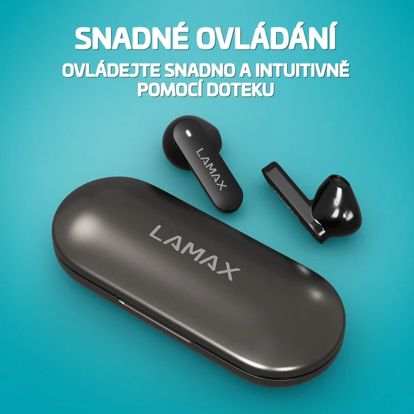 LAMAX SteelTones1 bezdrátová sluchátka - Sluchátka - Obrázek 5eacedb3c9ee4b2aa94e890591d2e4ee