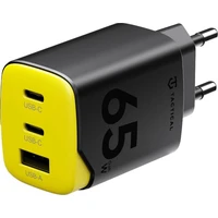 Tactical Minimi GaN 65W nabíjecí adaptér (2xUSB-C, 1xUSB-A) černý - Nabíječky