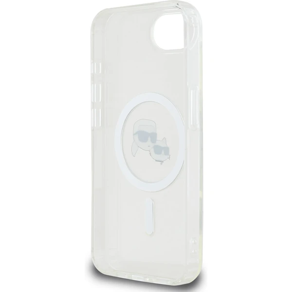 Karl Lagerfeld IML K&CH Heads Metal Frame MagSafe kryt iPhone 17e/16e čirý - Pouzdra - Obrázek 5ed37fce9ab54c8ab74d788fdcae0501