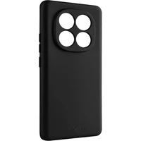 FIXED Story silikonový kryt Xiaomi Redmi Note 14 Pro 5G/POCO X7 černý - Pouzdra