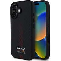 Oracle Red Bull Racing Carbon Powerbar MagSafe kryt iPhone 16 Plus černý - Pouzdra
