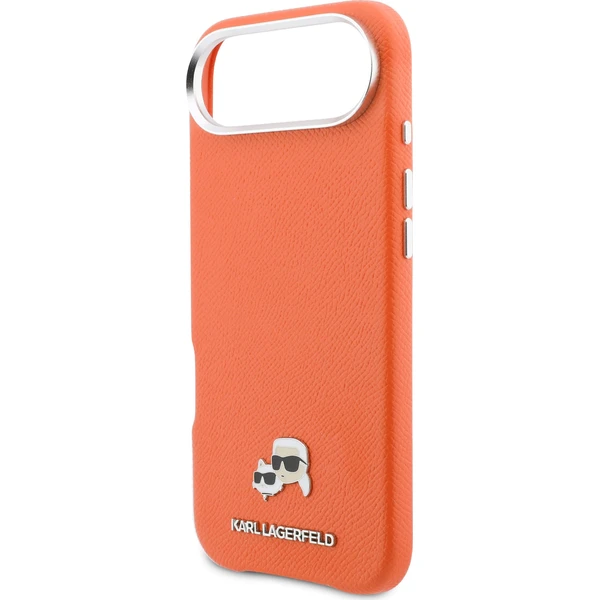 Karl Lagerfeld PU Karl and Choupette Heads Pins MagSafe kryt iPhone Air oranžový - Pouzdra - Obrázek 5ef066e715f54bacbf0c1e0883682481