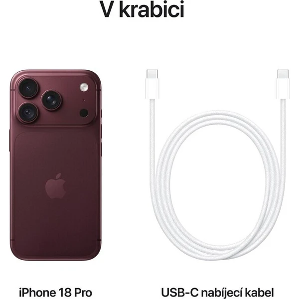 Apple iPhone 18 Pro 256GB burgundsky červená (Další) - Mobilní telefony - Obrázek 5f0410228ac54549a9a4c63d4f56be20