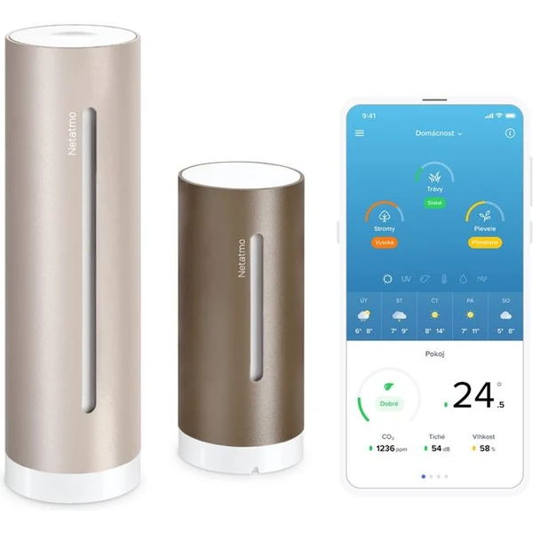 Netatmo Weather Station ORIGINAL V2 inteligentní meteostanice písková - Meteostanice - Obrázek 5f0d45f4ce654f6db949c7bc9e4823c8