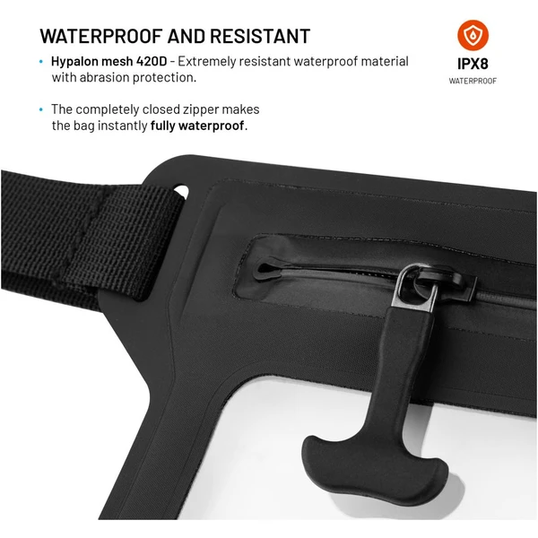 FIXED Dry Belt voděodolné pouzdro okolo pasu černé - Pouzdra - Obrázek 5f100e540e0c4b8182fdf247f891824c