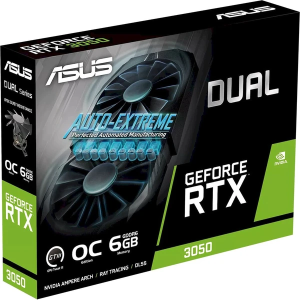 ASUS Dual GeForce RTX 3050 OC 6GB GDDR6 - Grafické karty - Obrázek 5f47ceef2f994031a8d909b2f406149a