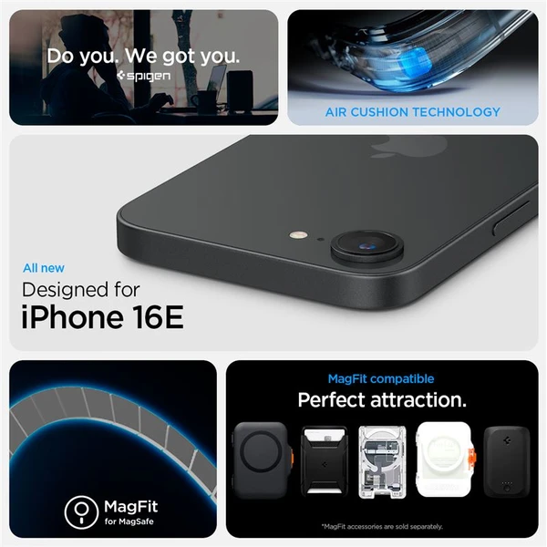 Spigen Ultra Hybrid S MagSafe kryt iPhone 17e/16e bílý - Pouzdra - Obrázek 5f7a624b0bec4d2c9dd8a3e83eedd0a7